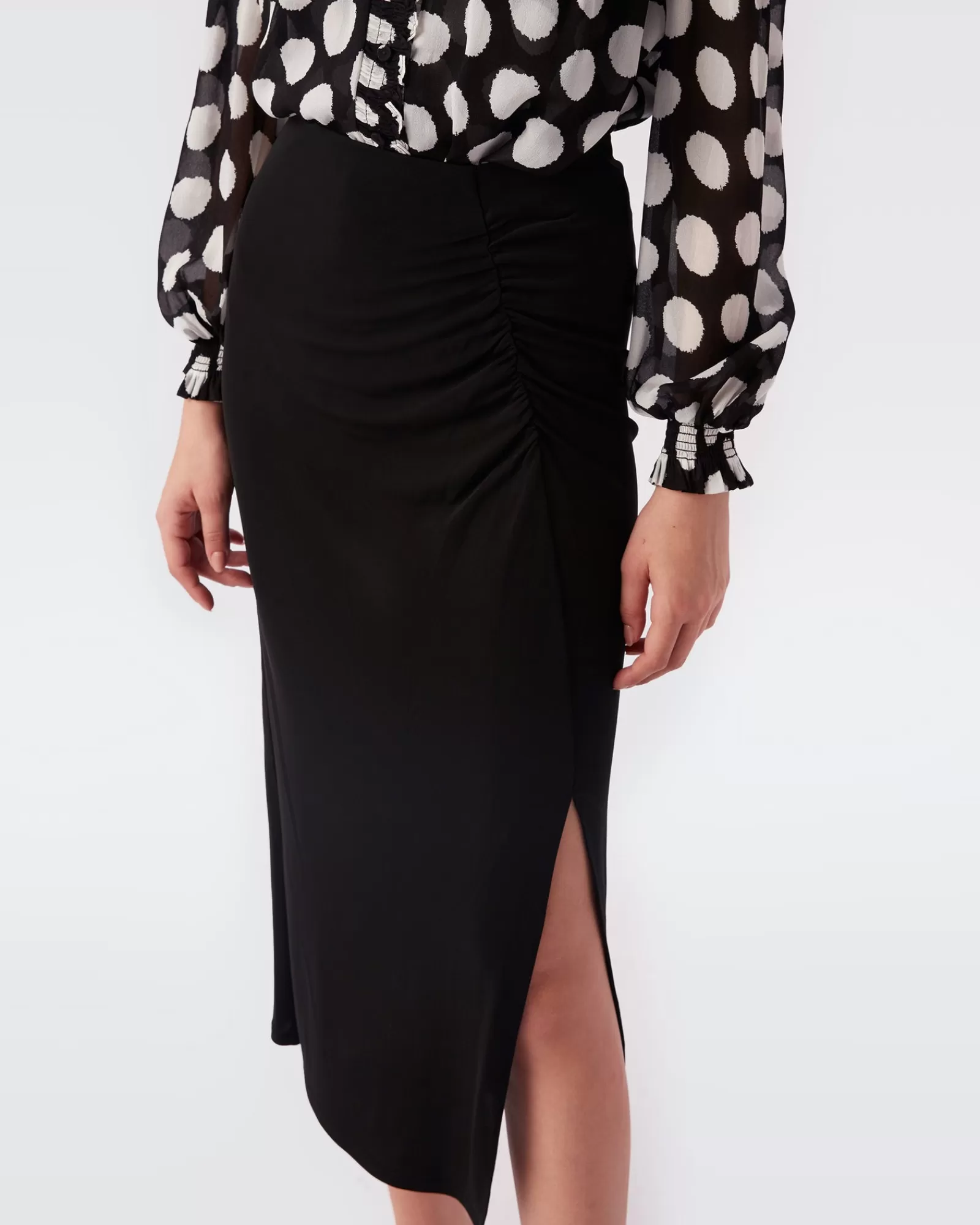 Diane von Furstenberg Cybele Midi-Rok-Vrouwen Midi-Jurken