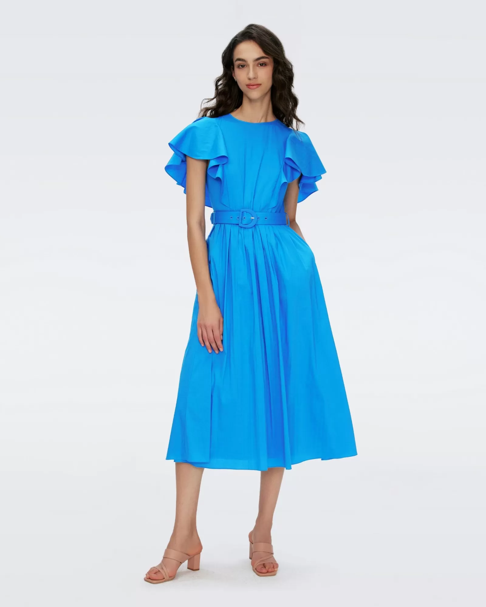 Diane von Furstenberg Damon-Jurk-Vrouwen Midi-Jurken