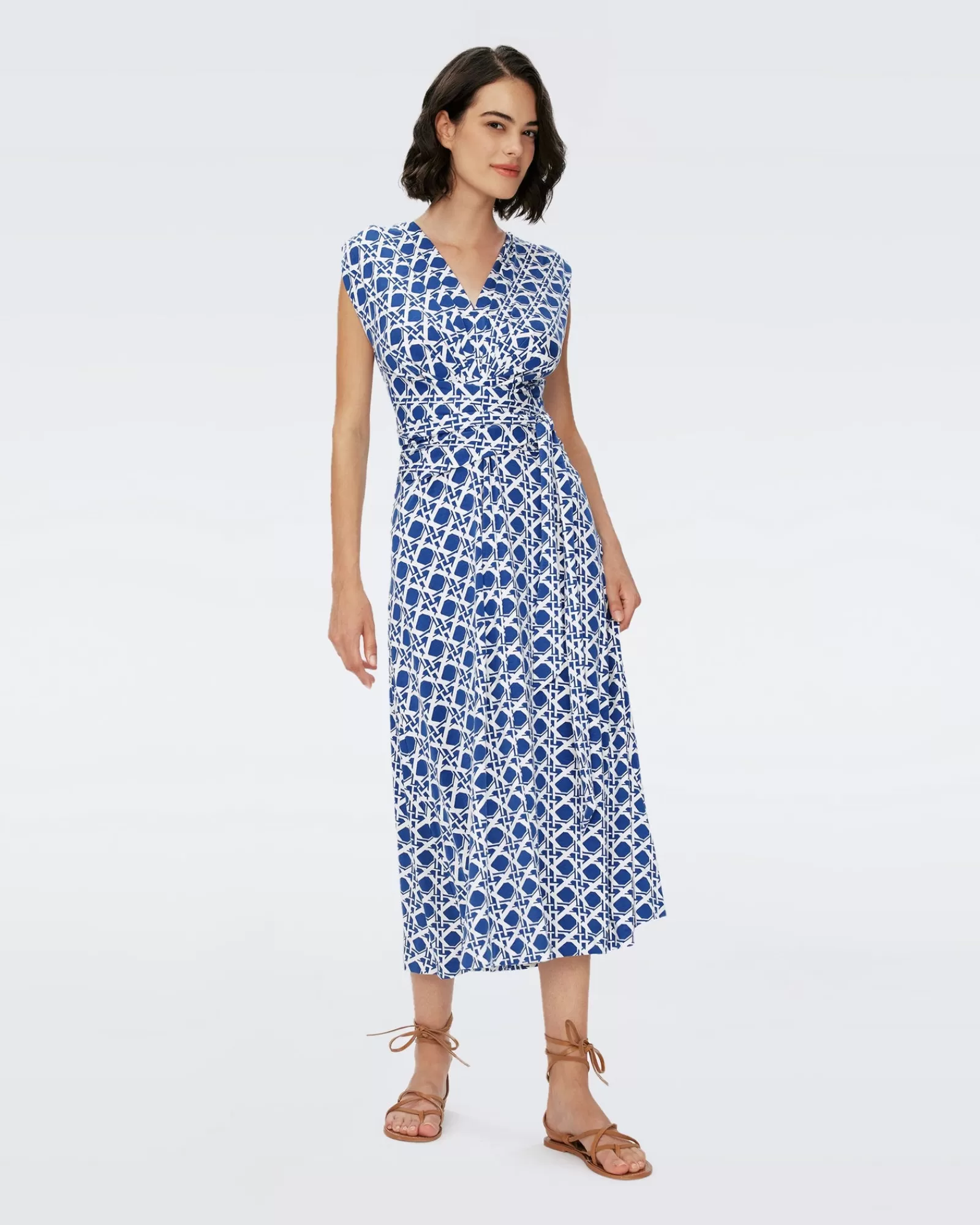 Diane von Furstenberg Dorothee-Jurk-Vrouwen Midi-Jurken