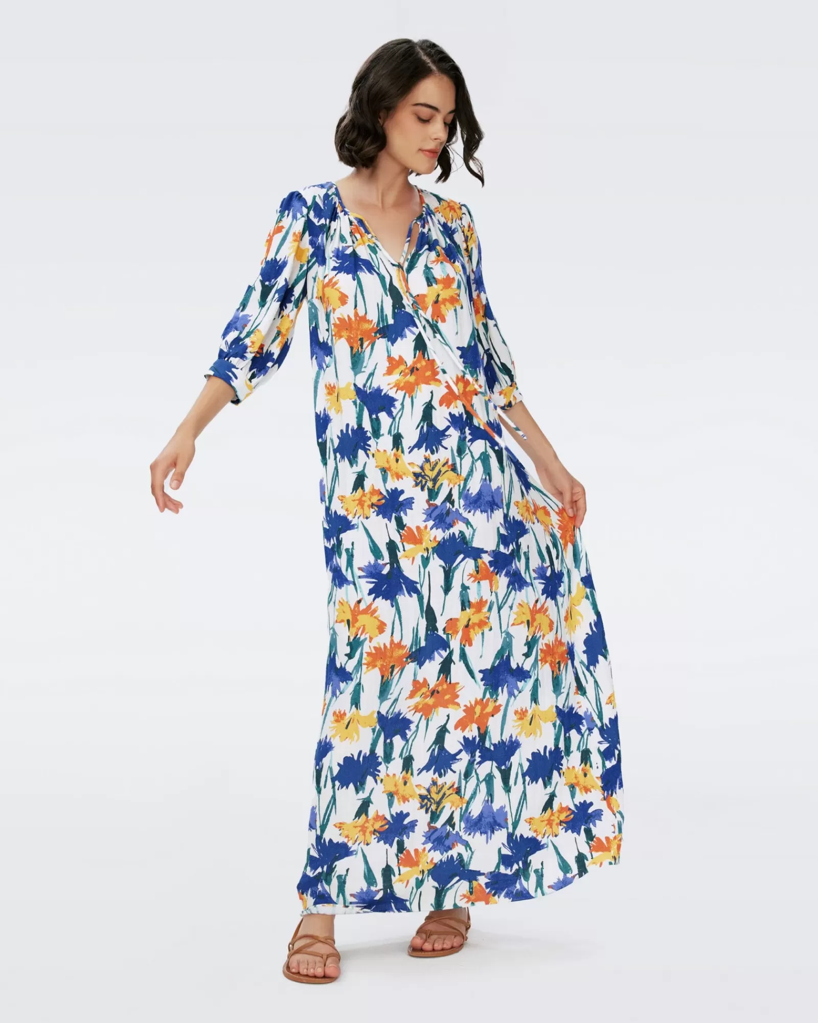 Diane von Furstenberg Drogo-Jurk-Vrouwen Maxi-Jurken