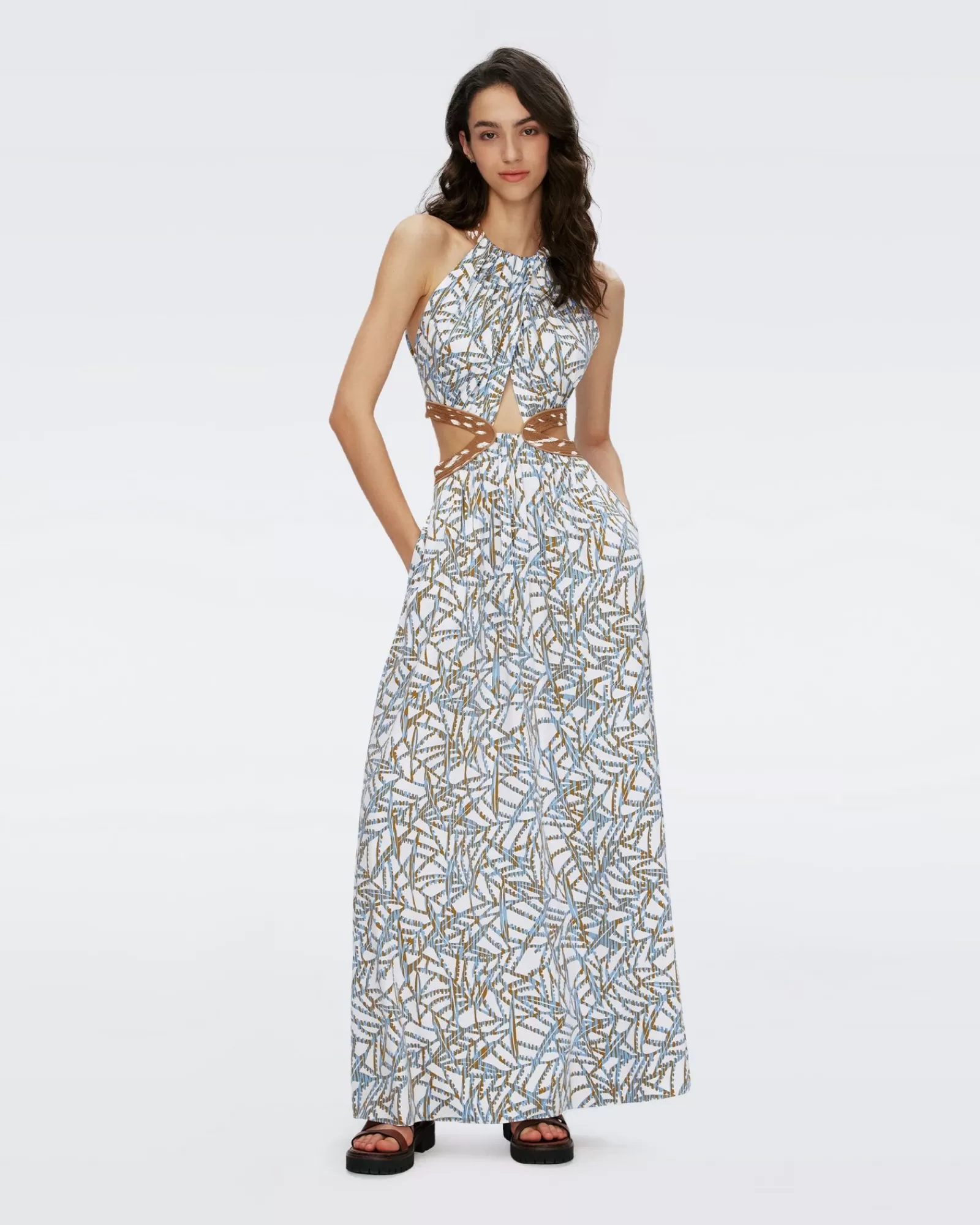 Diane von Furstenberg Elizabeth Jurk-Vrouwen Maxi-Jurken