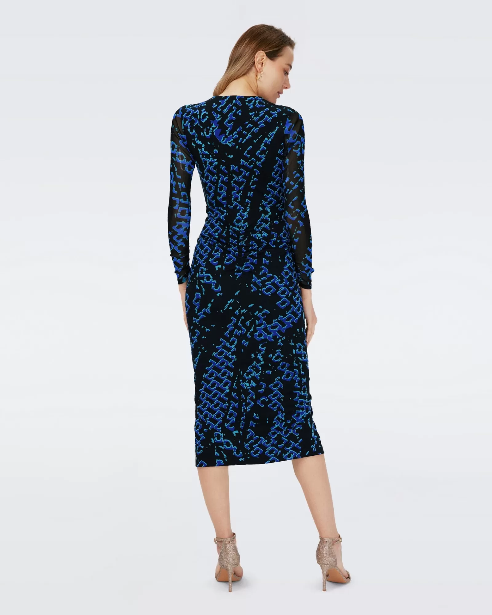 Diane von Furstenberg Hades-Jurk-Vrouwen Midi-Jurken