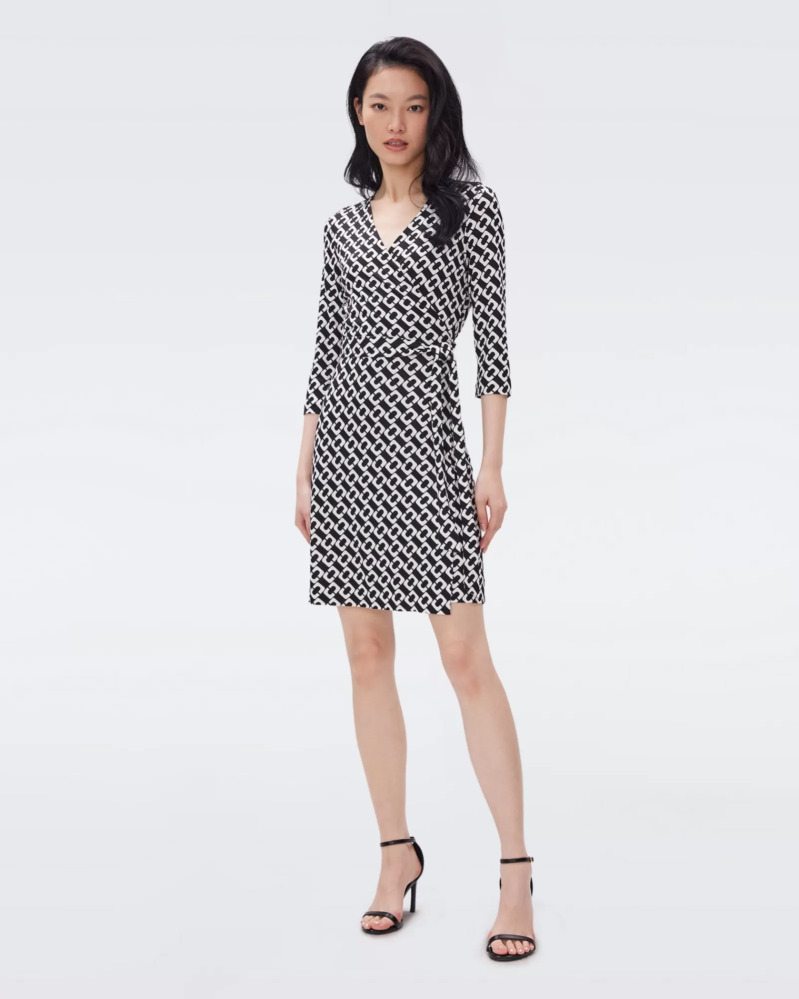 Diane von Furstenberg Julian Zijden Jersey Wikkeljurk-Vrouwen Wrap50-Collectie