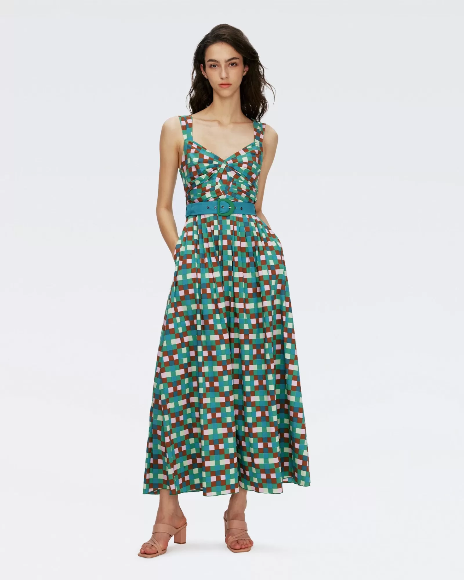 Diane von Furstenberg Krystel-Jurk-Vrouwen Maxi-Jurken