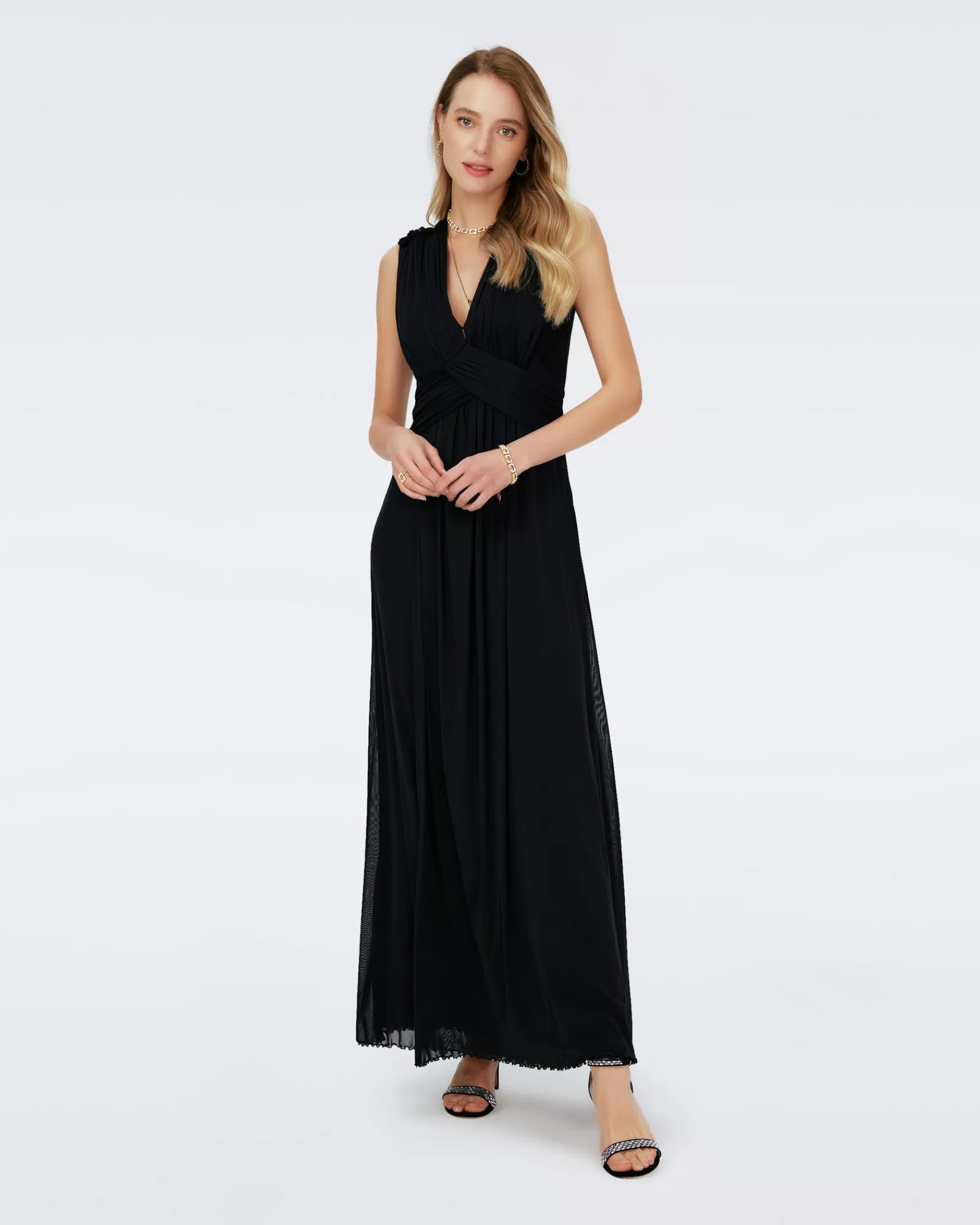 Diane von Furstenberg Marika-Jurk-Vrouwen Maxi-Jurken