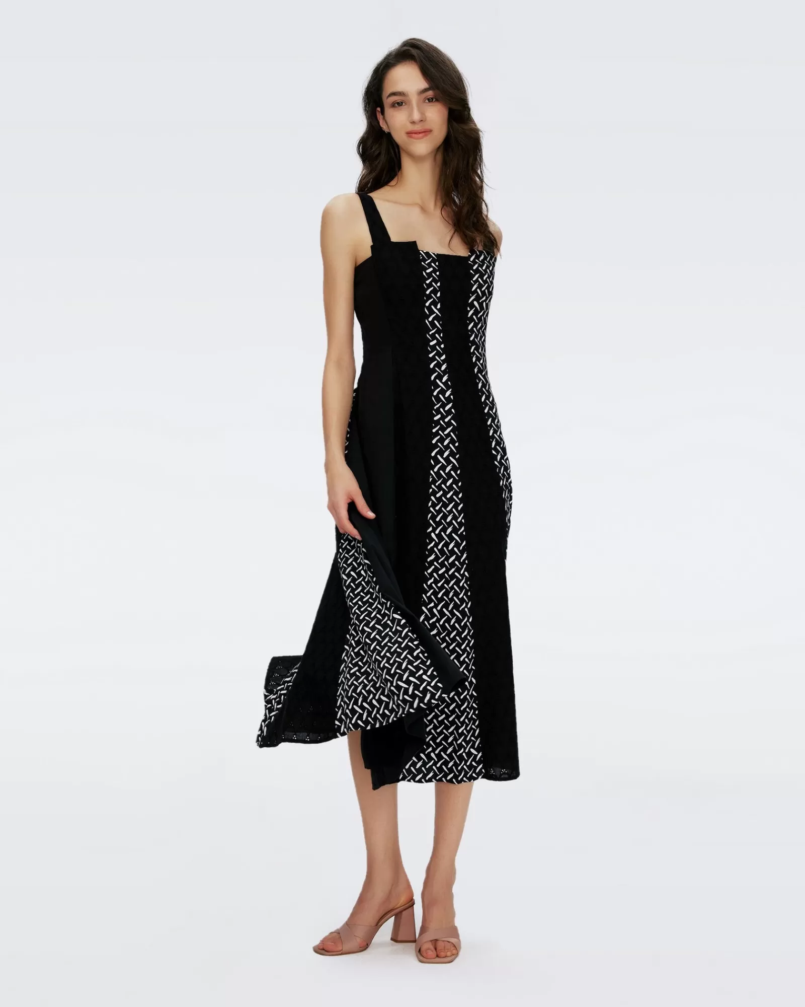 Diane von Furstenberg Otto-Jurk-Vrouwen Midi-Jurken