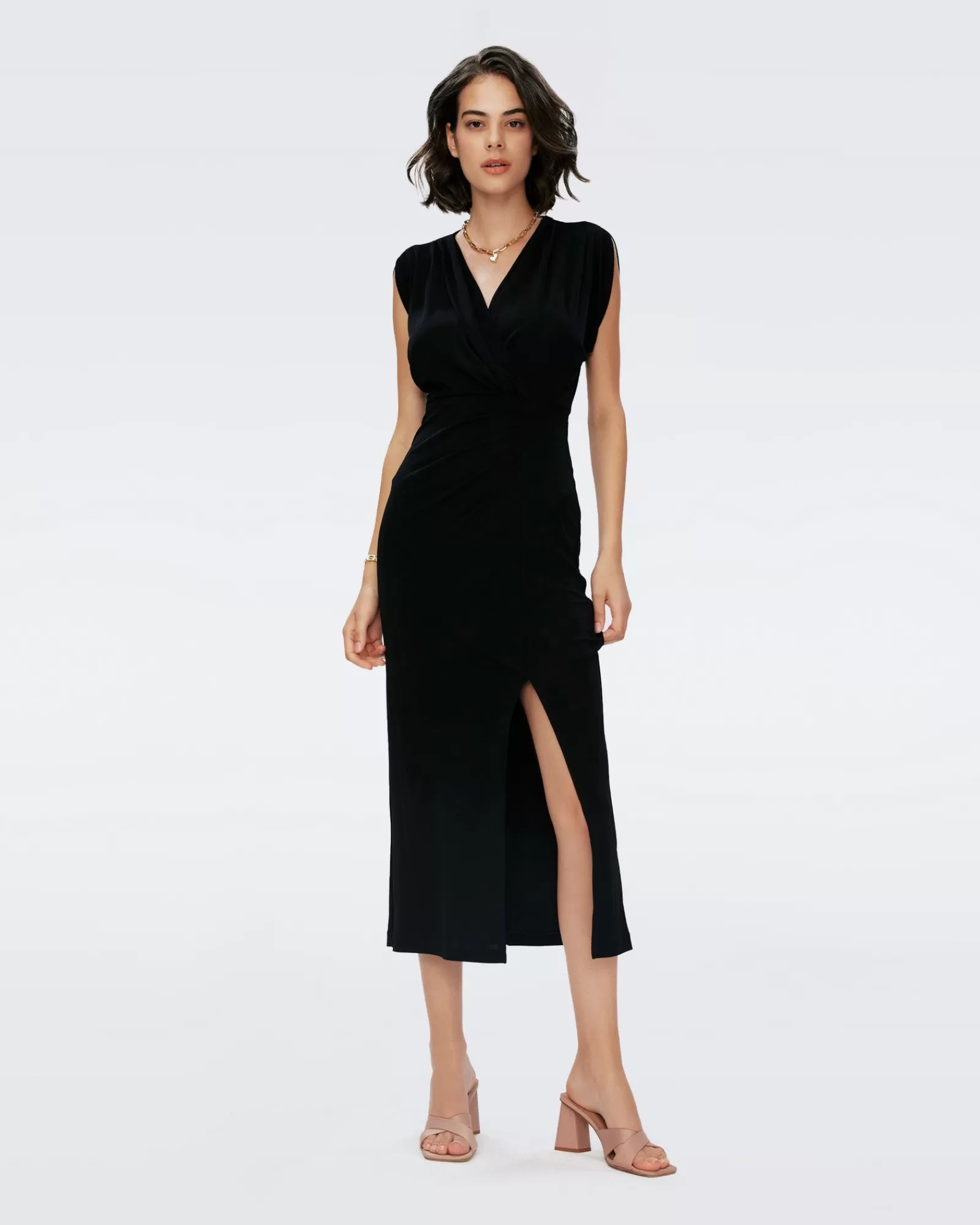 Diane von Furstenberg Williams-Jurk-Vrouwen Midi-Jurken