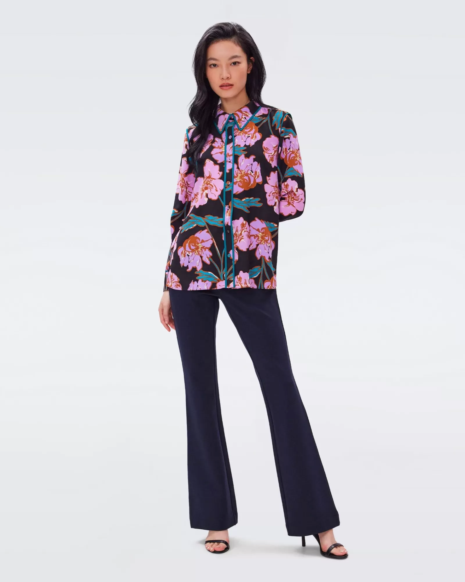 Diane von Furstenberg Ziggy Top-Vrouwen Bovenkanten